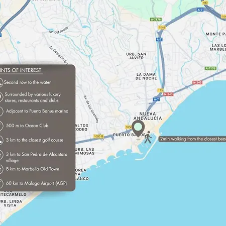 דירה Vacation I Puerto Banus Apt, 24-7 Security, A Minute From The Marina, The Sea And Luxury Shopping מארבלה